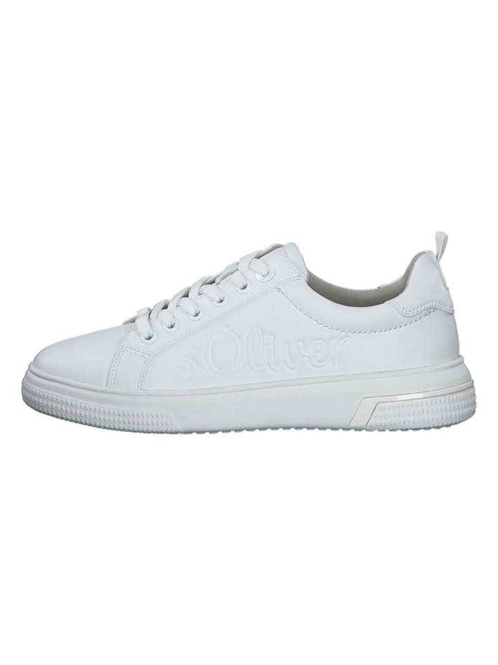 S.Oliver Sneakersy w kolorze białym