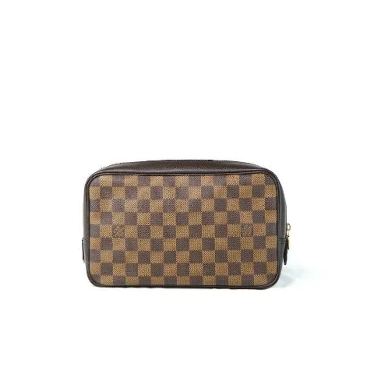 Pre-owned Canvas pouches Louis Vuitton Vintage