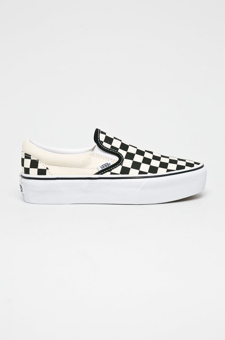 Vans - Tenisówki Classic Slip-On Platform VN00018EBWW1-BLK/WHT