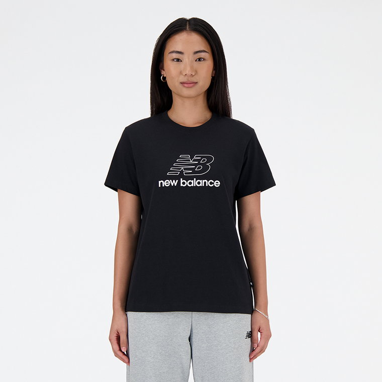 Koszulka damska New Balance WT41816BK  czarna