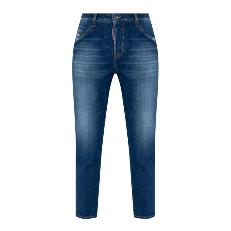 Rozcięte jeansy Slim-fit dla kobiet Dsquared2
