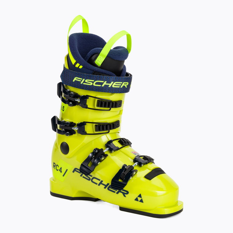 Buty narciarskie dziecięce Fischer RC4 65 JR yellow/yellow