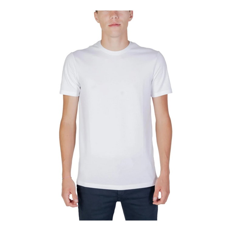 Męska biała koszulka Armani Exchange