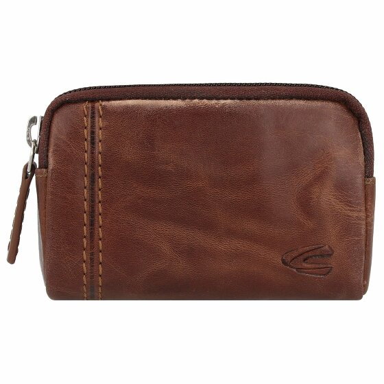 camel active Bilbao Portfel z kluczem Skórzany 12 cm cognac