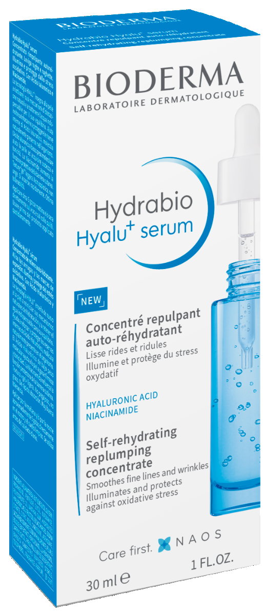 Bioderma Hydrabio Hyalu+ Nawilżające serum przeciwzmarszczkowe