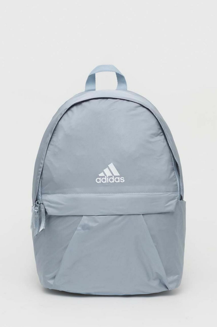 adidas Performance plecak damski kolor niebieski duży z nadrukiem