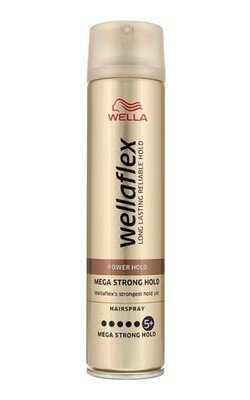 wellaflex lakier do włosów power hold 5+ 250ml