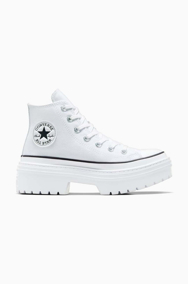 Converse trampki Chuck Taylor All Star Lugged Heel damskie kolor biały A10364C