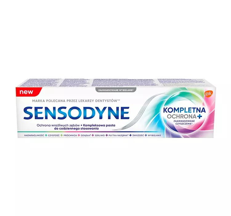 SENSODYNE COMPLETE PROTECTION+ PASTA DO ZĘBÓW 75ML