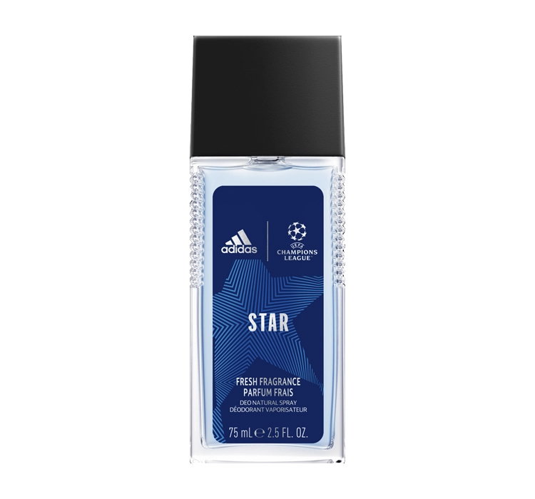 ADIDAS UEFA CHAMPIONS LEAGUE STAR PERFUMOWANY DEZODORANT W SPRAYU 75ML