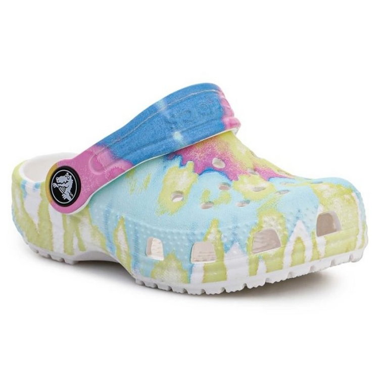 Klapki Crocs Classic Tie Dye Graphic Kids T 206994-94S wielokolorowe