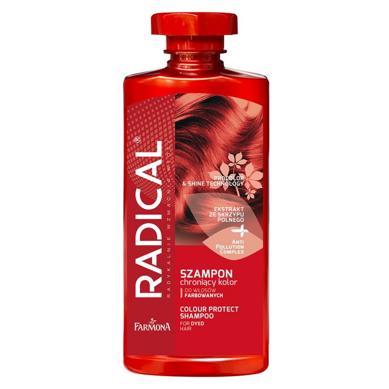 Radical Szampon chroniący kolor do włosów farbowanych i z pasemkami 400 ml