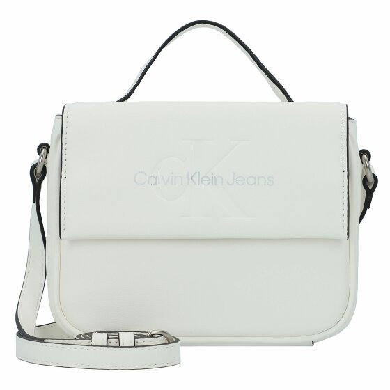 Calvin Klein Jeans Sculpted Torba 19 cm white-silver logo