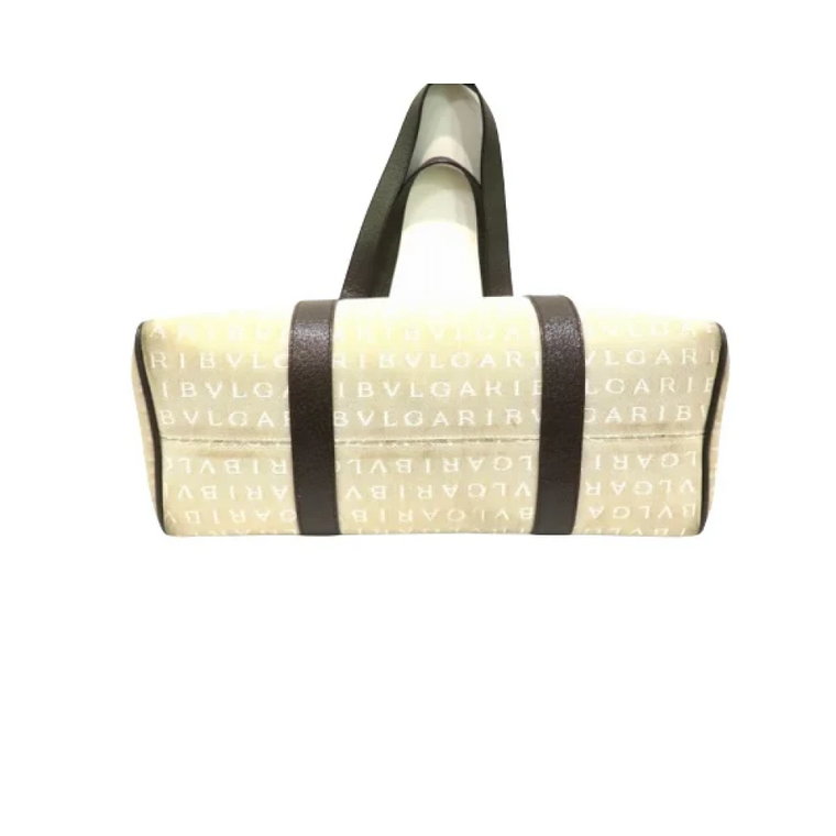 Pre-owned Canvas totes Bvlgari Vintage