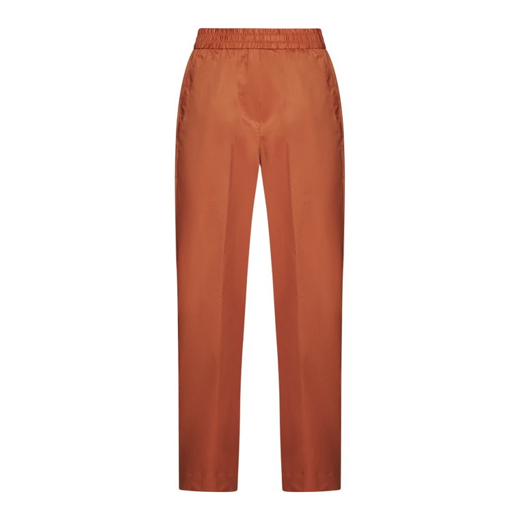 Pomarańczowe Spodnie Kolekcja Kaos