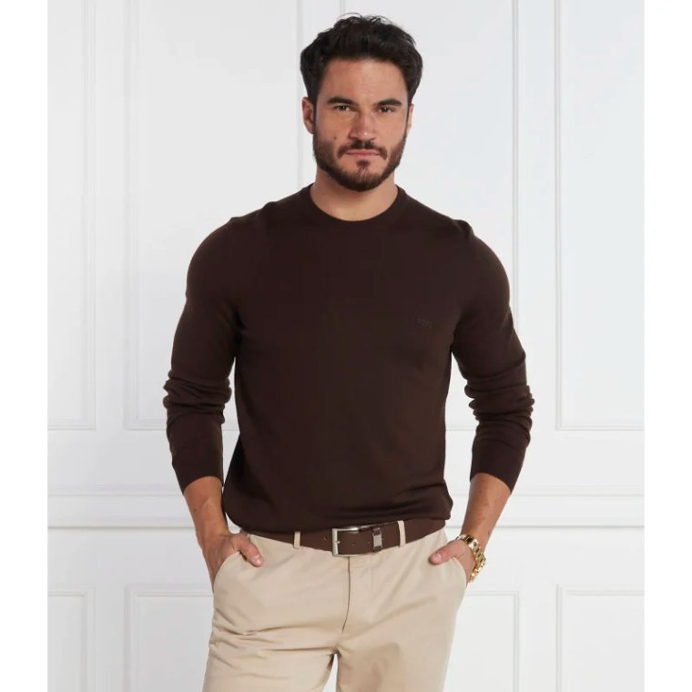 BOSS BLACK Wełniany sweter Botto-L | Regular Fit