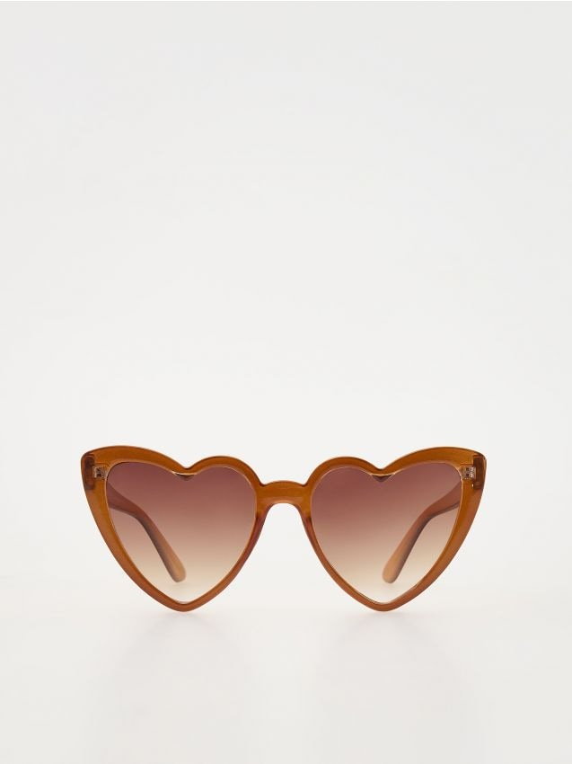 Reserved - Okulary przeciwsłoneczne - brązowy