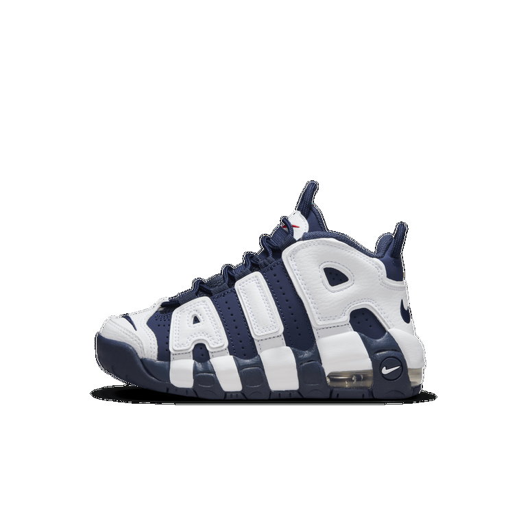 Buty dla małych dzieci Nike Air More Uptempo - Biel