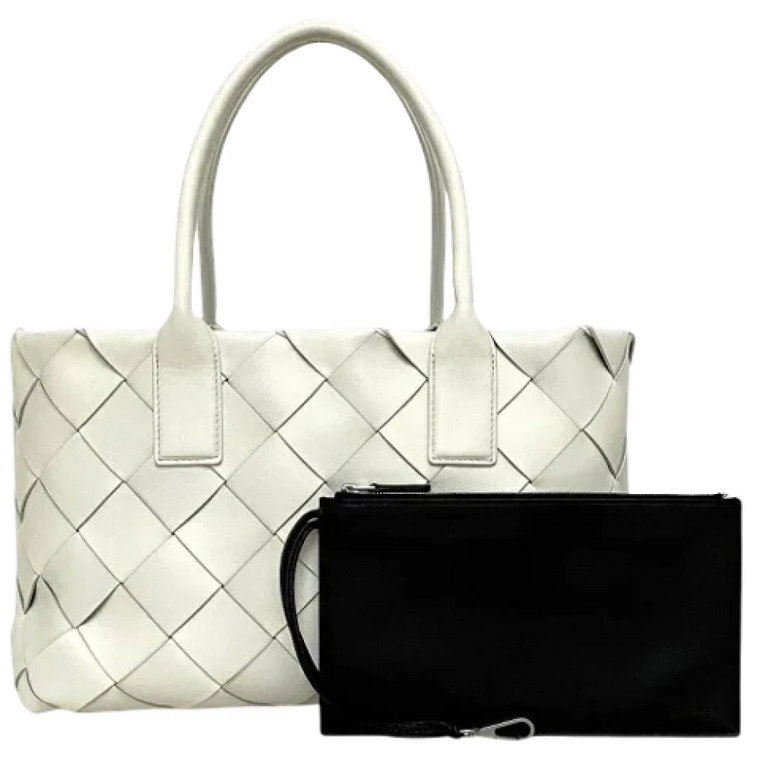 Pre-owned Leather totes Bottega Veneta Vintage