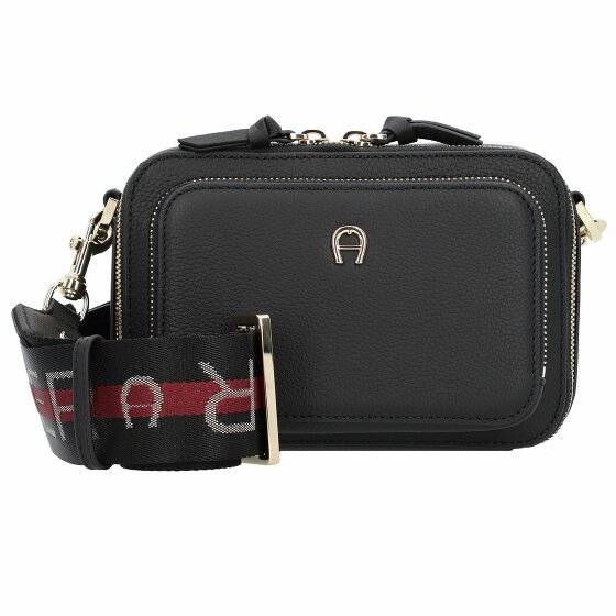 AIGNER Zita Torba na ramię Skórzany 19 cm black