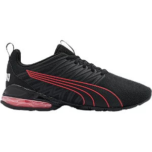 Czarno-czerwone sneakersy męskie puma voltaic evo light - Męskie - Kolor: Czerwone - Rozmiar: 46