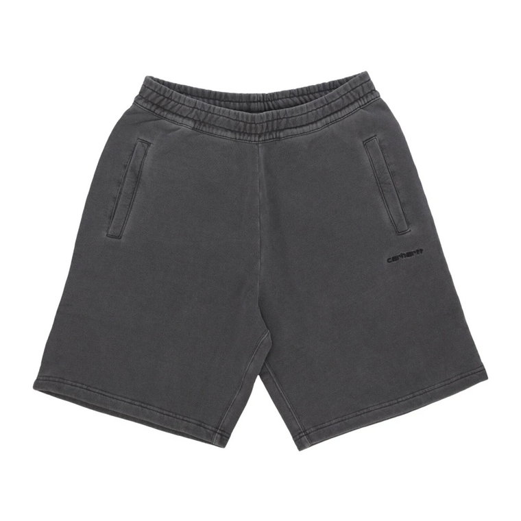 Czarne Duster Sweat Shorts - Kolekcja Streetwear Carhartt Wip