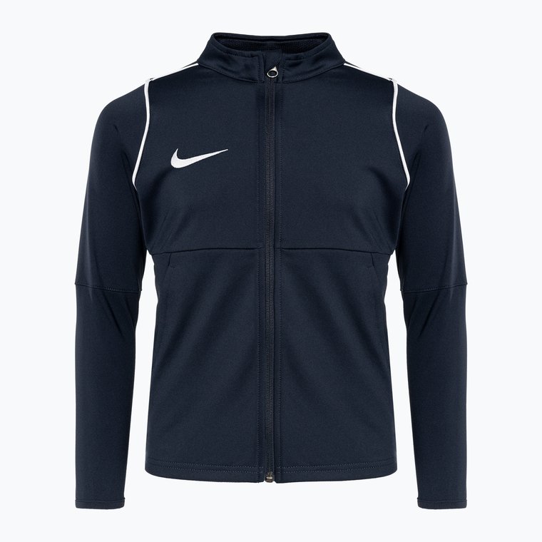 Bluza piłkarska dziecięca Nike Dri-FIT Park 20 Knit Track obsidian/white/white