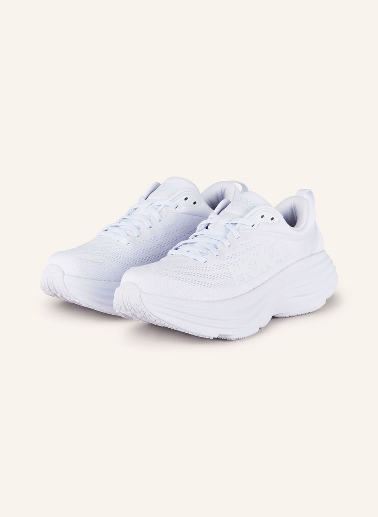 Hoka Buty Do Biegania Bondi 8 weiss