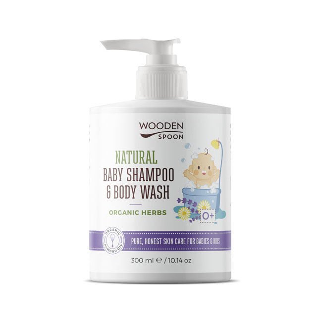 Wooden Spoon Naturalny szampon - żel do kąpieli 300ml BIO