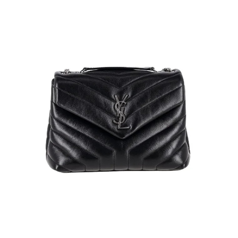 Pre-owned Leather crossbody-bags Saint Laurent Vintage