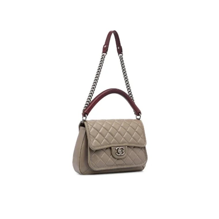 Pre-owned Leather crossbody-bags Chanel Vintage