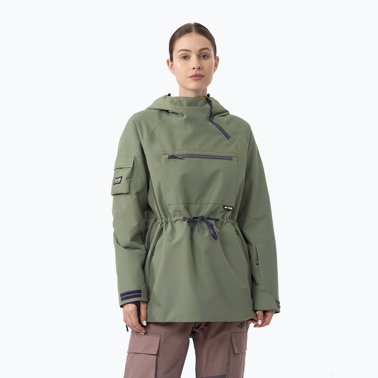 Kurtka snowboardowa damska 4F F329 khaki