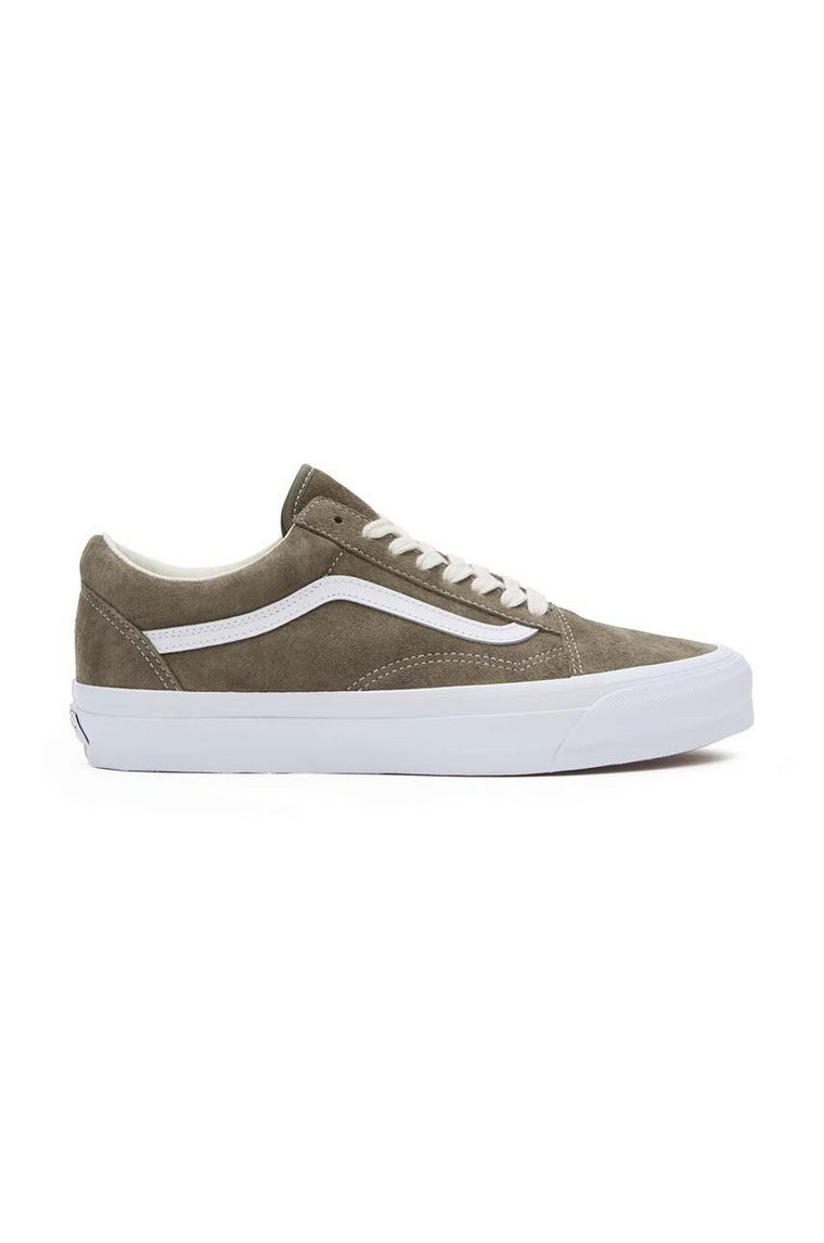 Vans tenisówki zamszowe Premium Standards Old Skool 36 kolor brązowy VN000CQDCHZ1