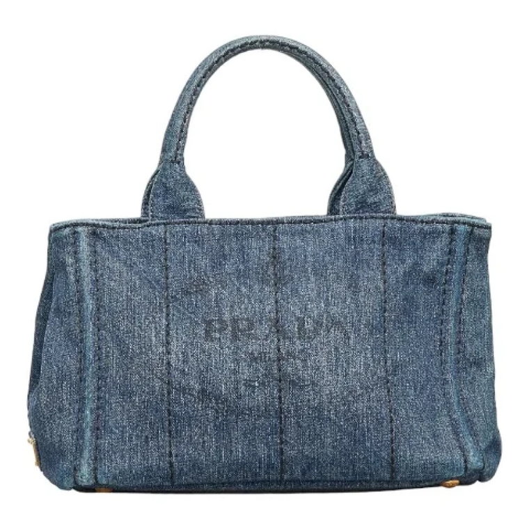 Pre-owned Denim totes Prada Vintage