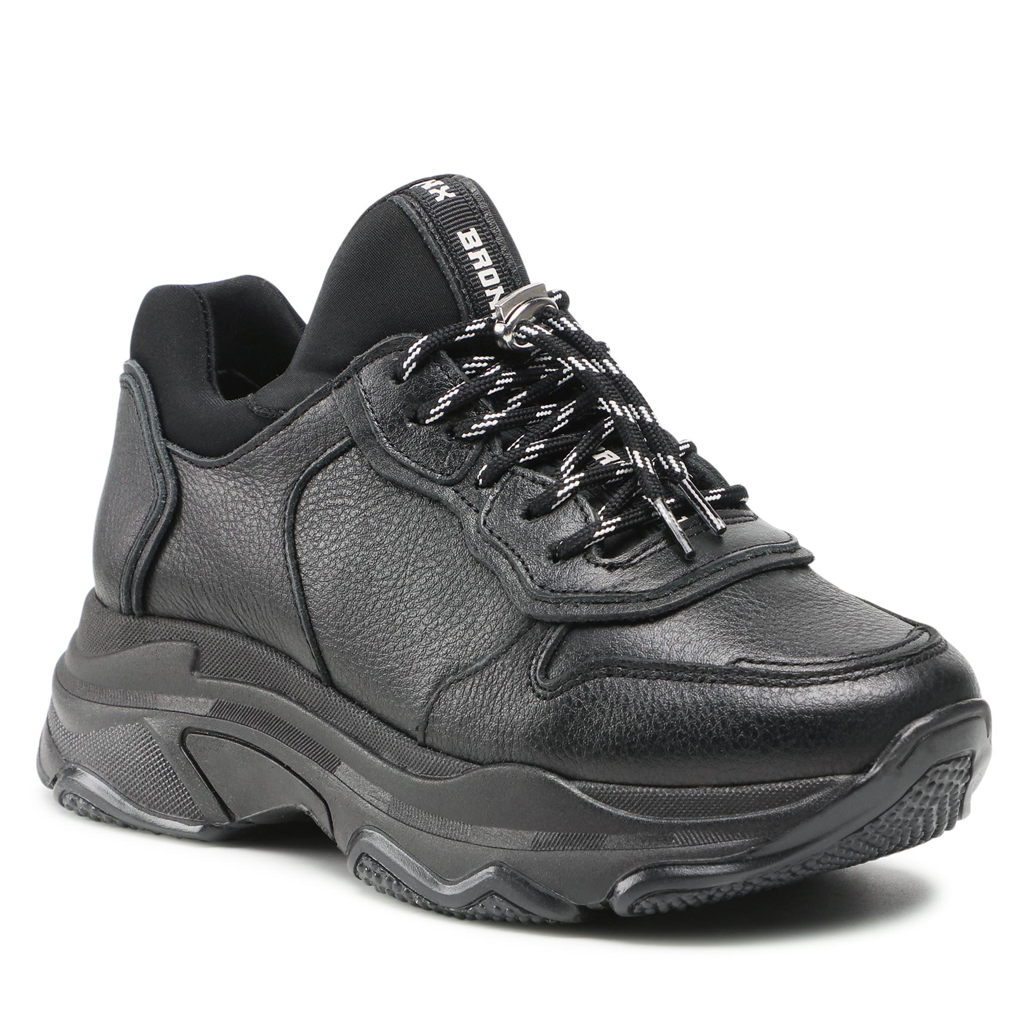 Sneakersy BRONX - 66167P-A Black 01 Bronx