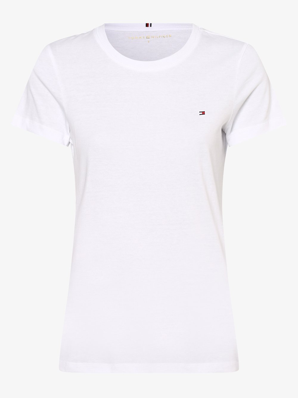 Tommy Hilfiger - T-shirt damski, biały Tommy Hilfiger