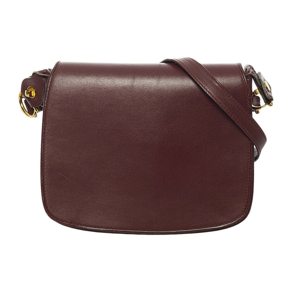 Cartier Vintage, Preowned Must de Cartier Leather Crossbody Bag