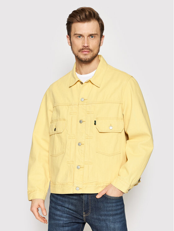 Kurtka jeansowa FRESH 56862-0006 Żółty Regular Fit Levi's