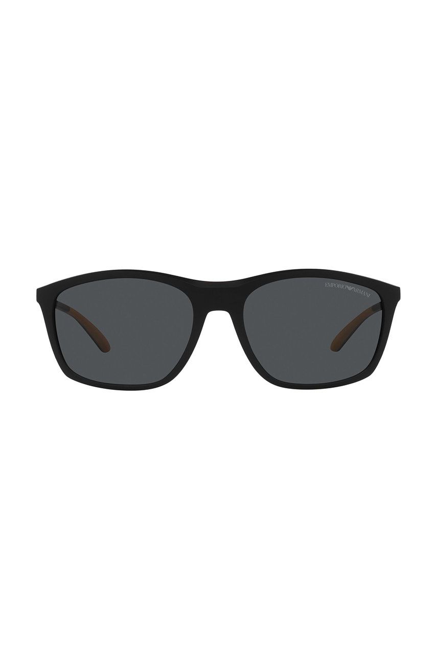Emporio Armani okulary przeciwsłoneczne 0EA4179.500187 męskie kolor czarny  Emporio Armani