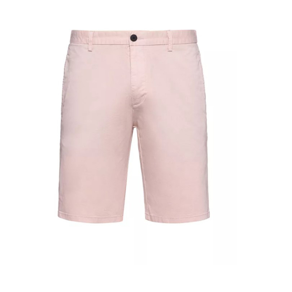 Hugo Boss, Slim-Fit Chino Shorts Różowy, male, HUGO BOSS