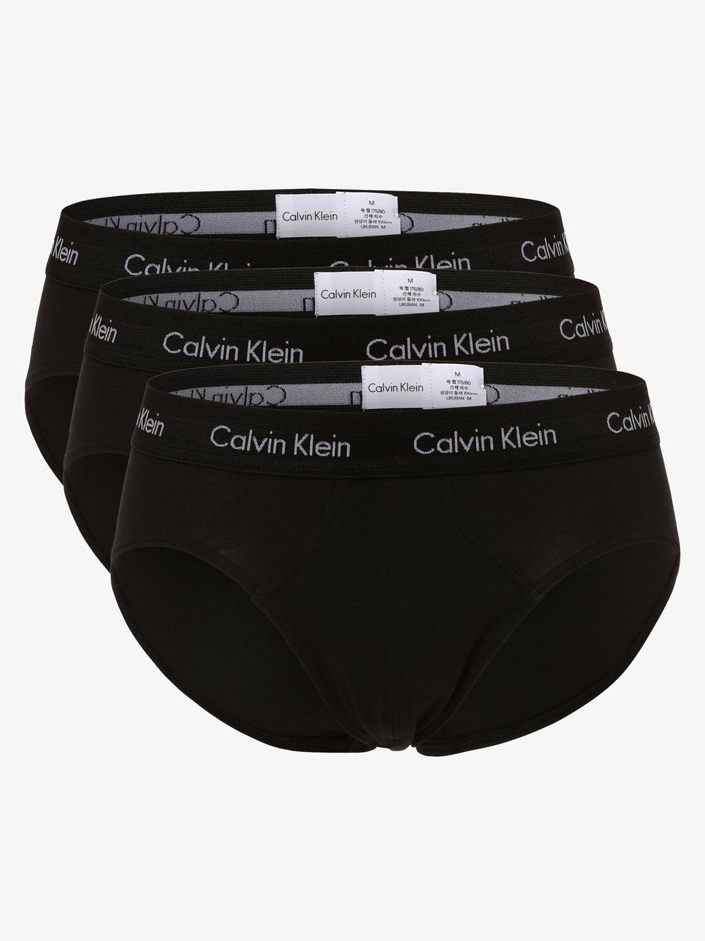 Calvin Klein - Slipy męskie pakowane po 3 szt., czarny Calvin Klein