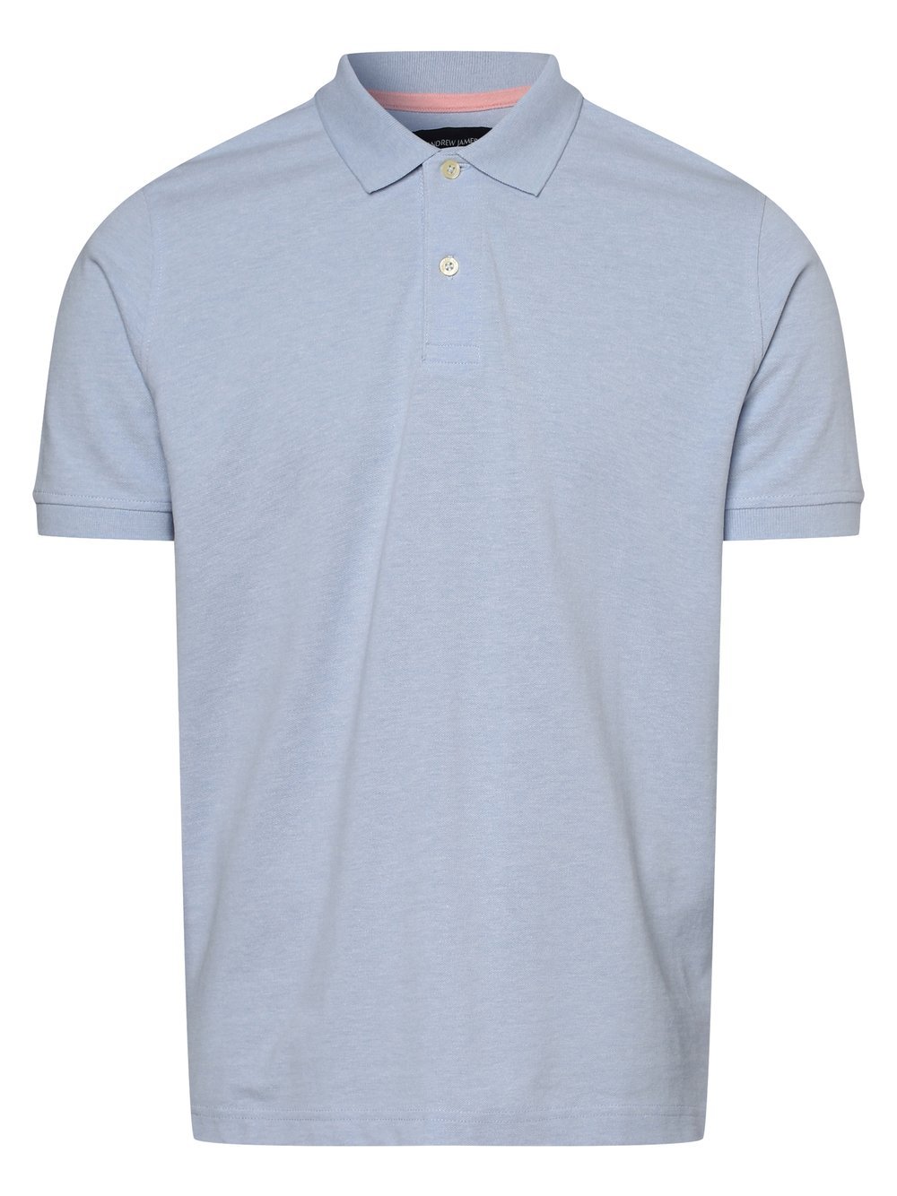 Andrew James - Męska koszulka polo, niebieski Andrew James