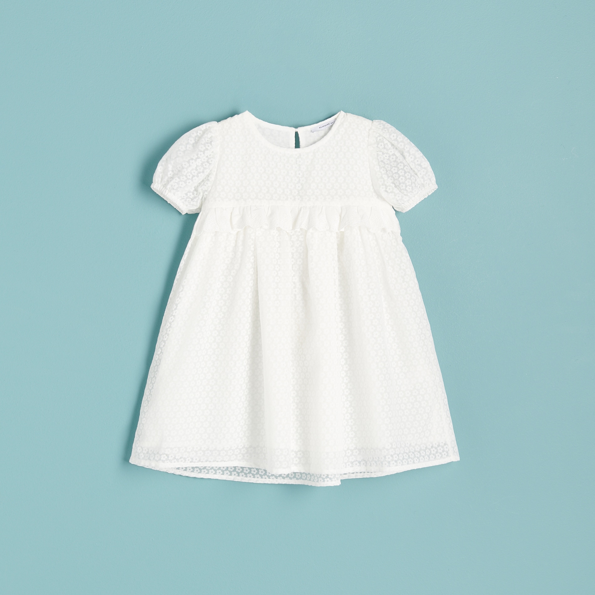 Reserved - Biała sukienka w kwiaty - Biały Reserved