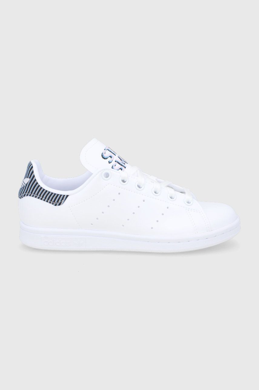 adidas Originals Buty dziecięce STAN SMITH J GZ9900 kolor biały Adidas  Originals