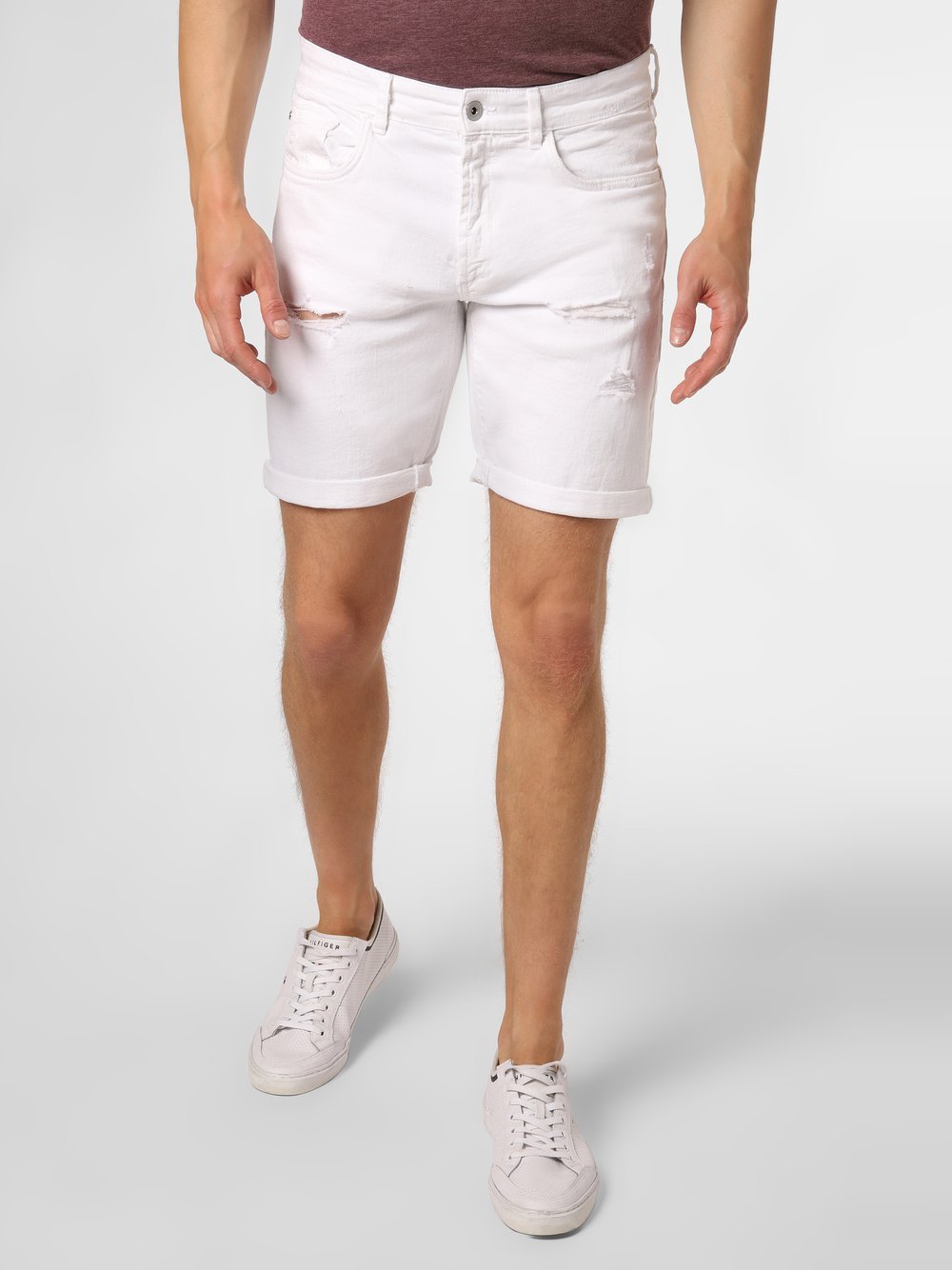 Redefined Rebel - Męskie spodenki jeansowe – RROslo, biały Redefined Rebel