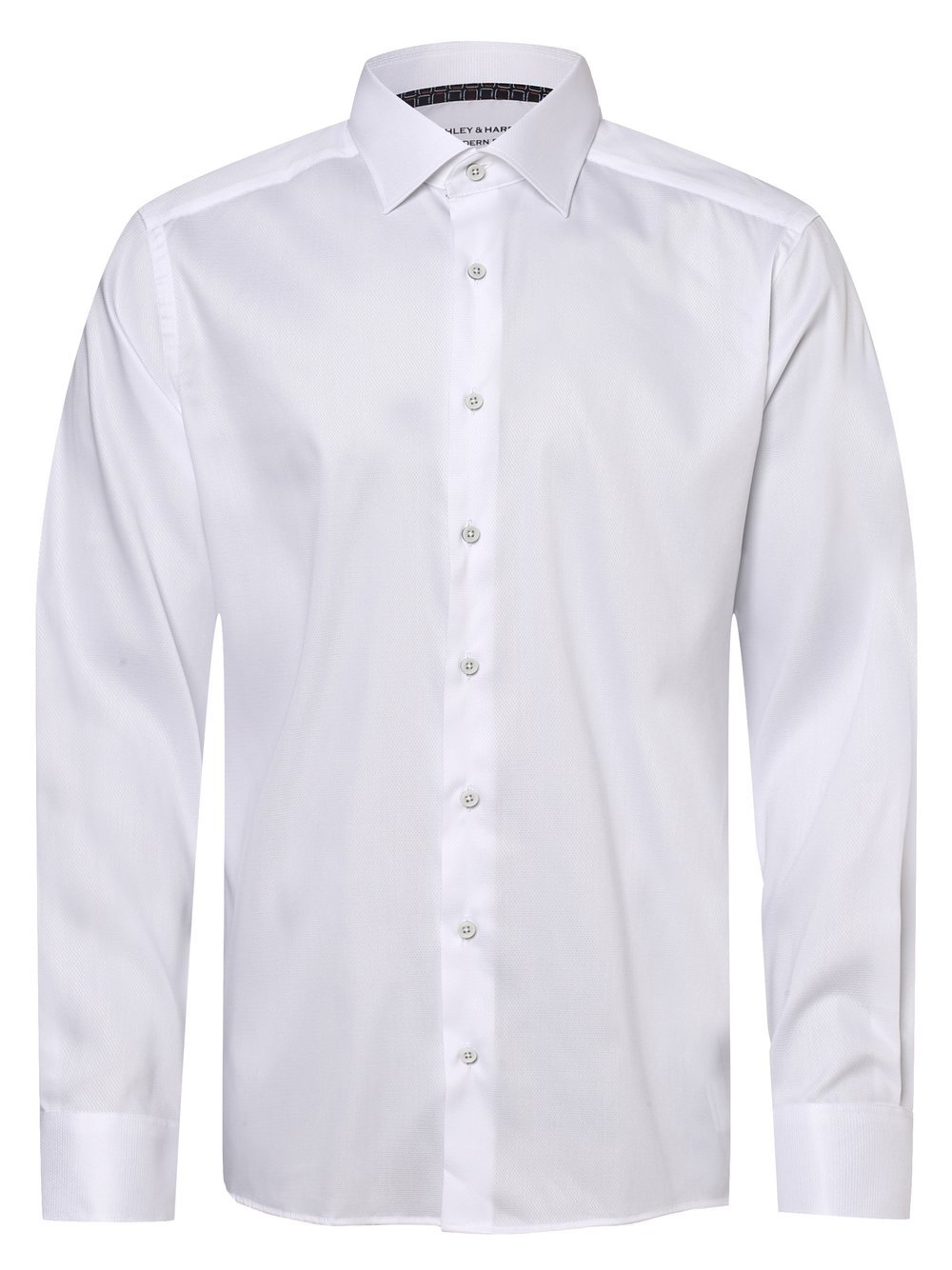 Finshley & Harding - Koszula męska łatwa w prasowaniu, biały Finshley &  Harding