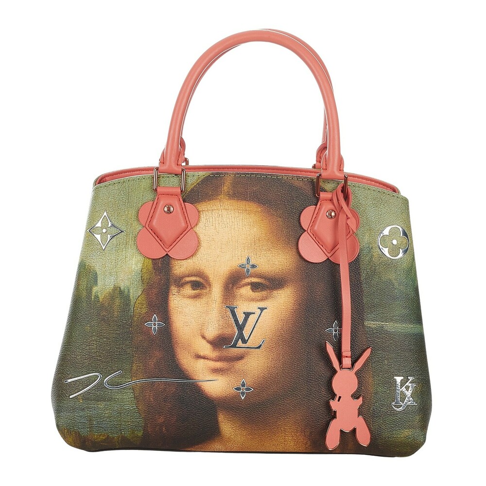 Louis Vuitton Vintage, Preowned Jeff Koons Masters Collection Różowy