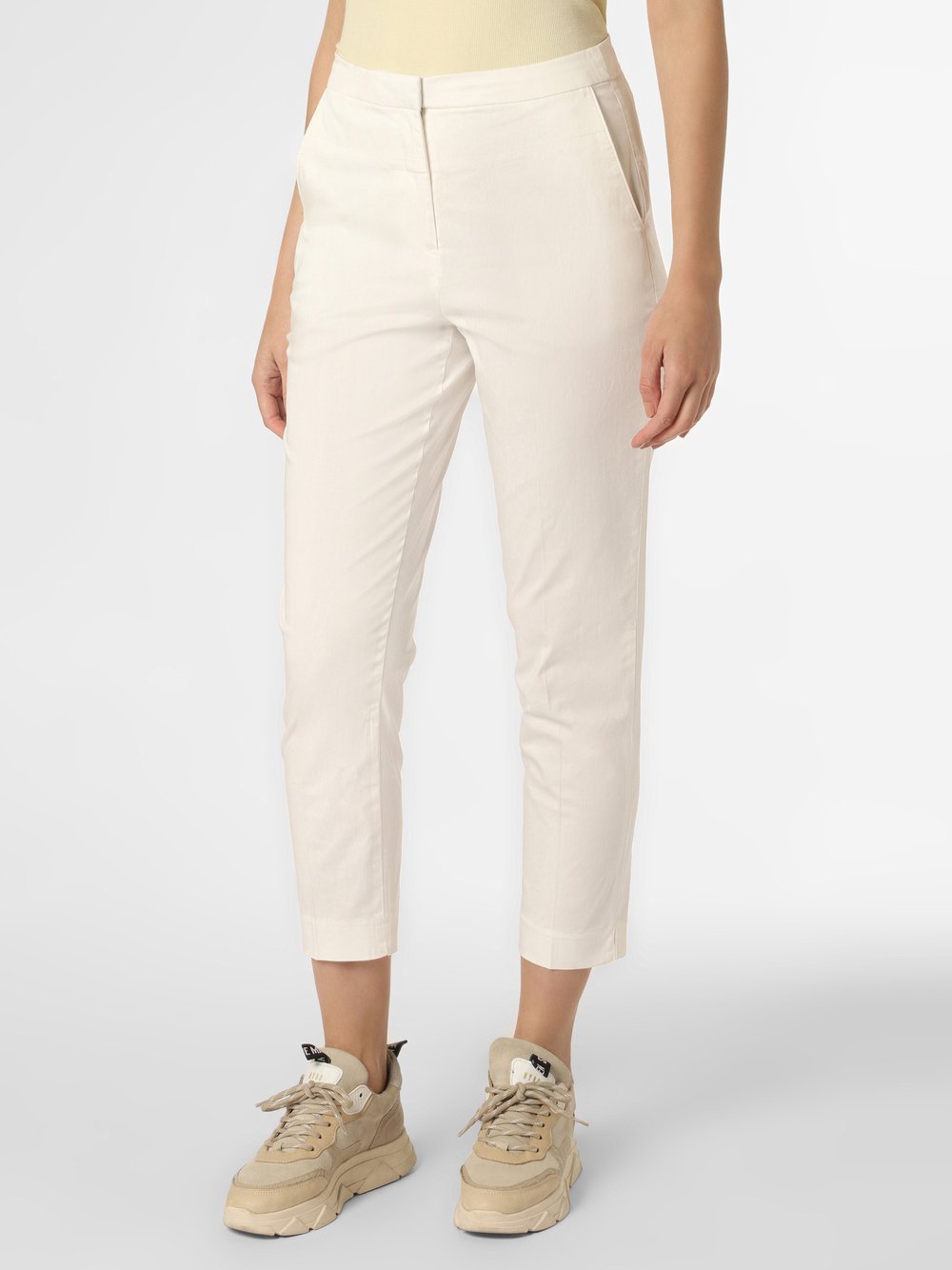 Esprit Collection - Spodnie damskie, biały Esprit Collection