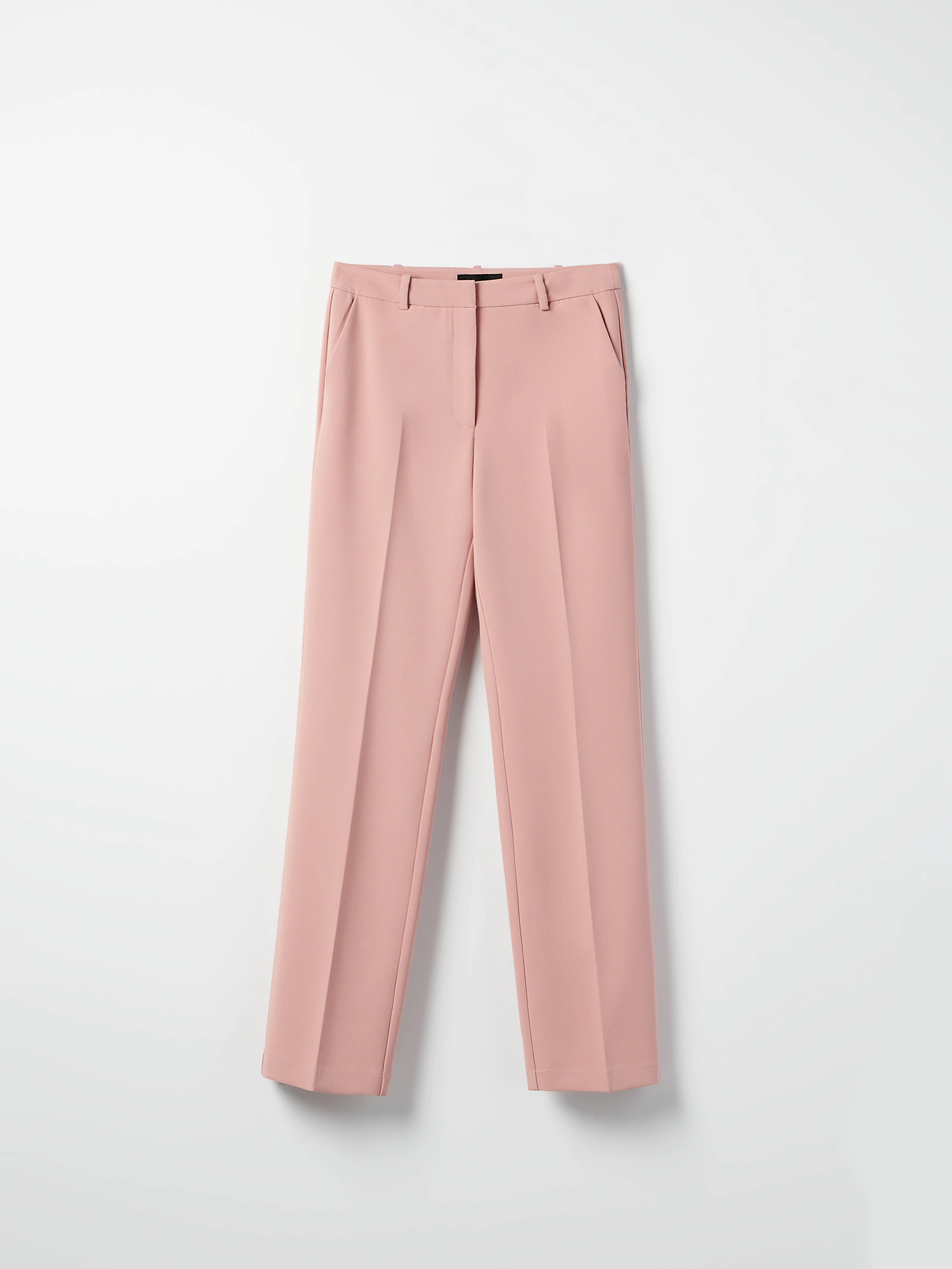 Mohito - Eleganckie spodnie z szeroką nogawką - Różowy Mohito
