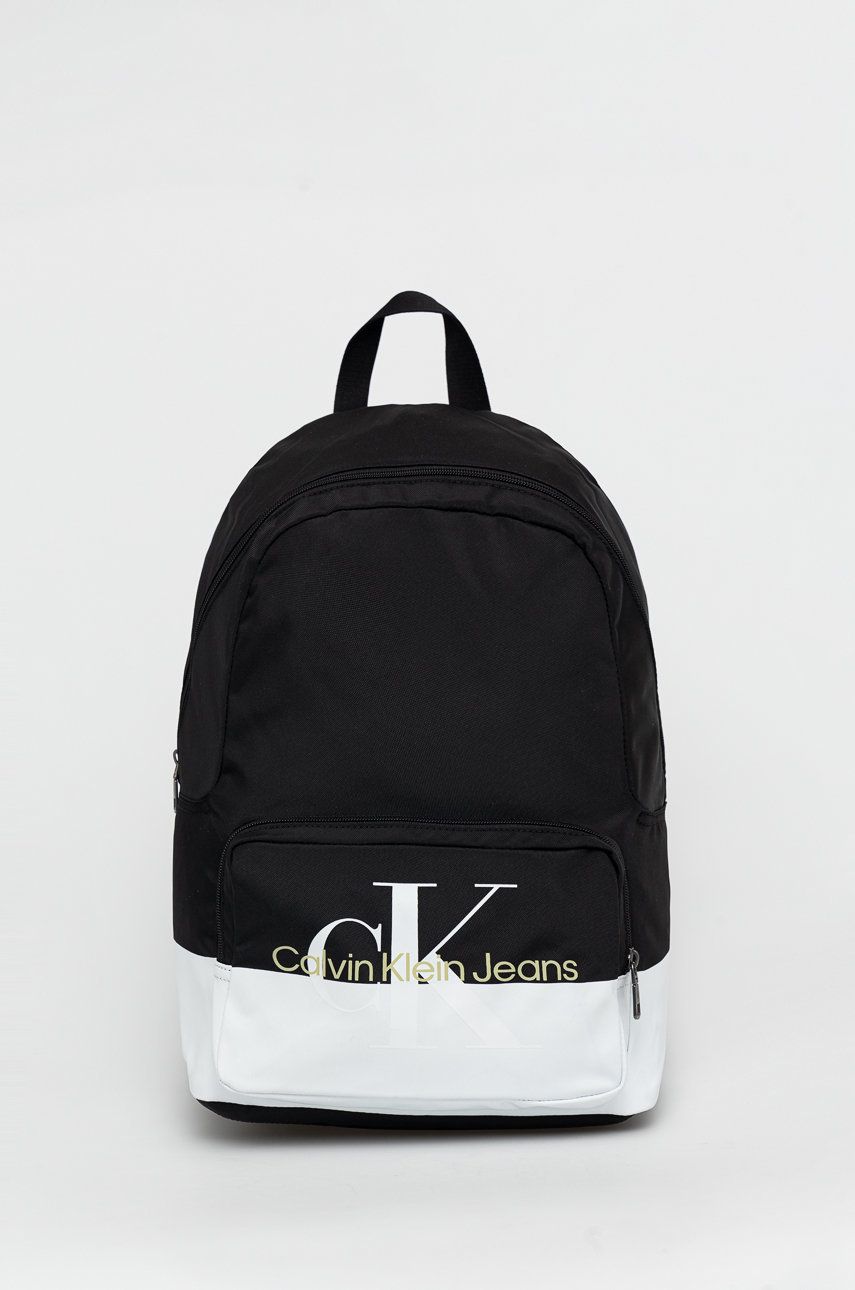 Calvin Klein Jeans plecak K50K509356.9BYY męski kolor czarny duży wzorzysty Calvin  Klein Jeans
